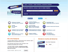 Tablet Screenshot of encontracampinas.com.br